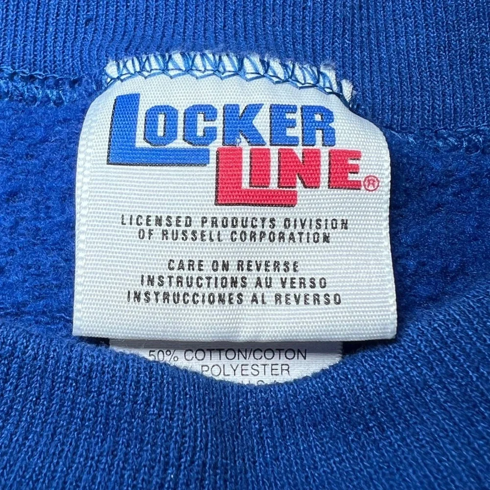 Vintage Holiday Embroidered Birdhouse Sweatshirt Womens XXL Blue Christmas Cozy - Picture 4 of 10